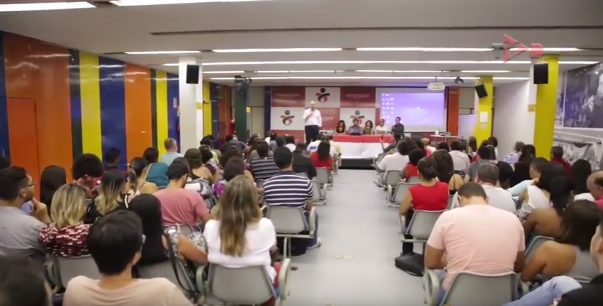 Evento de lançamento do curso Brasil, um olhar socioeconômico, da Faculdade 28 de Agosto